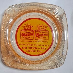 Vintage Best Western Best Eastern Motel Ash Tray.